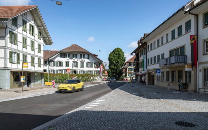 bsb news eroeffnung ortsdurchfahrt laupen 01