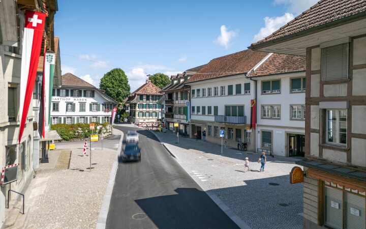 bsb news eroeffnung ortsdurchfahrt laupen 05