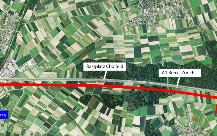 Karte Projektperimeter